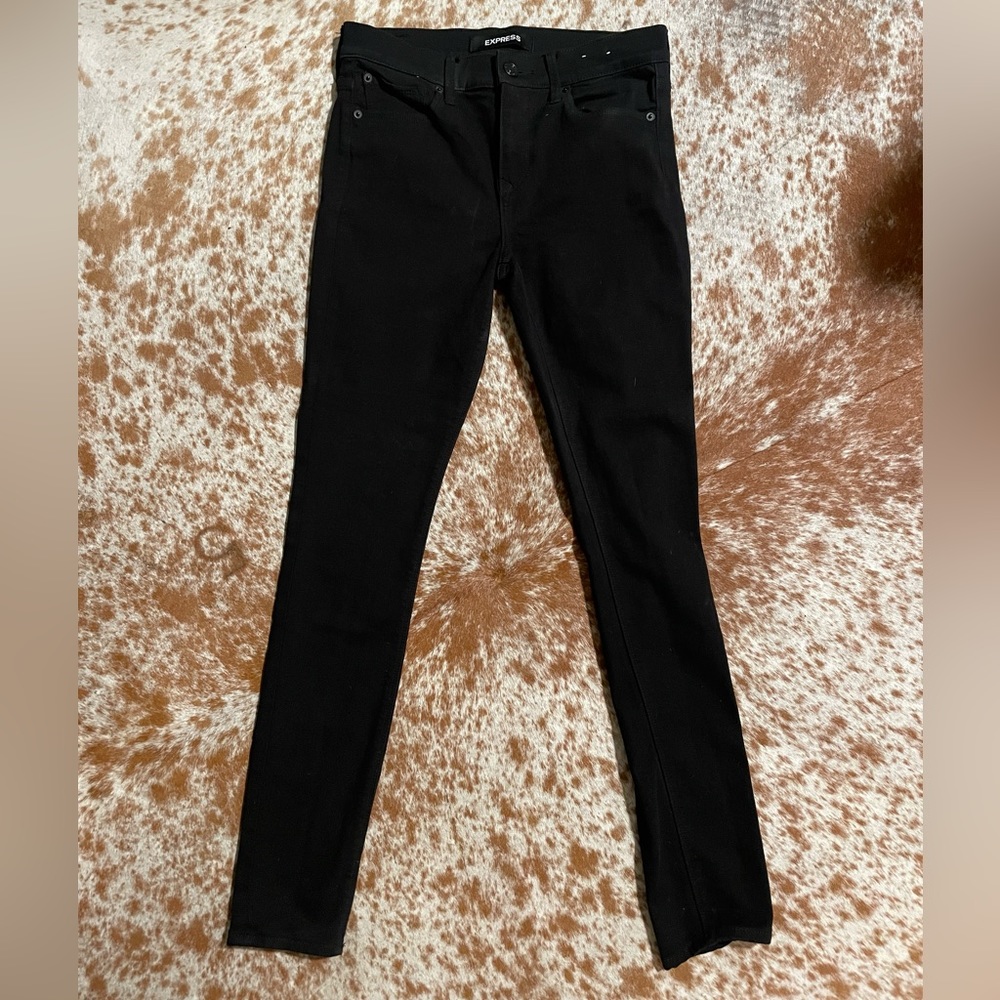 Express Jeans. Black size 6